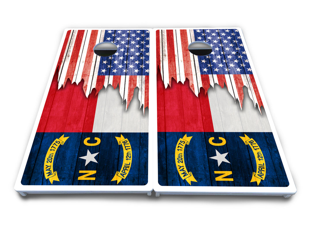 State Flag Designs New Mexico to South Carolina Cornhole Boards - All Weather Series