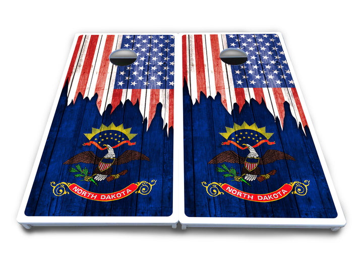 State Flag Designs New Mexico to South Carolina Cornhole Boards - All Weather Series