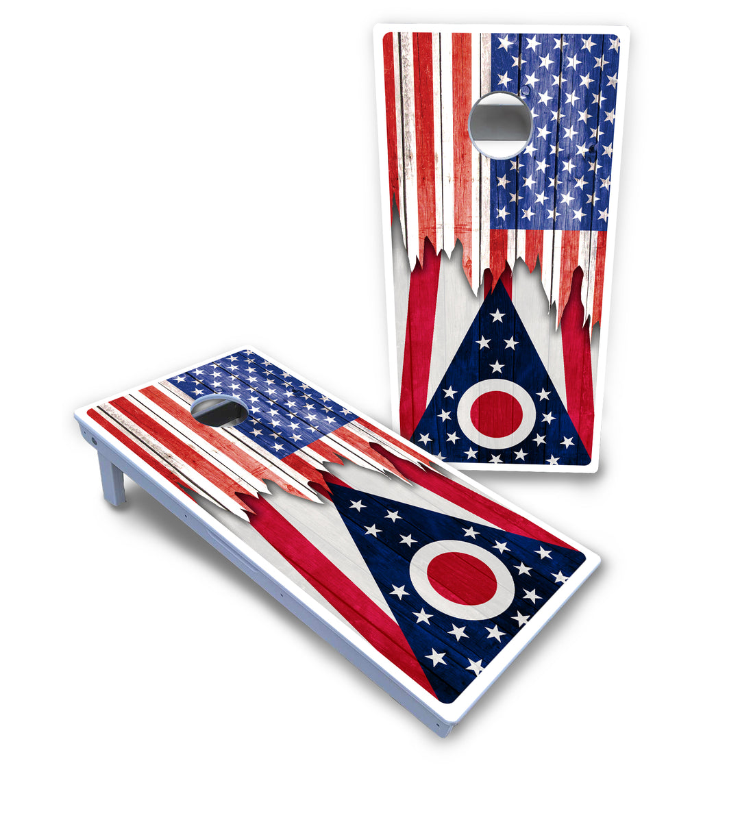 State Flag Designs New Mexico to South Carolina Cornhole Boards - All Weather Series