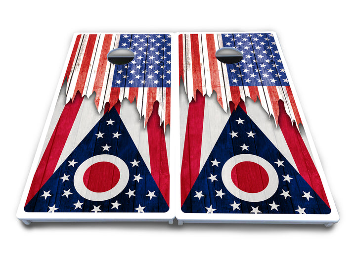 State Flag Designs New Mexico to South Carolina Cornhole Boards - All Weather Series