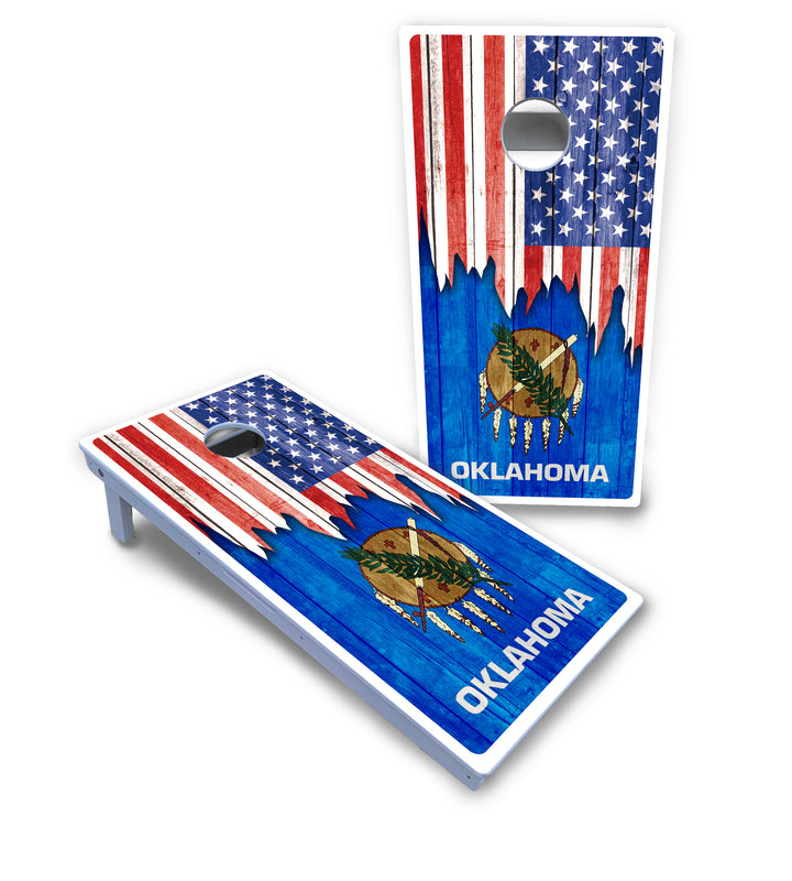 State Flag Designs New Mexico to South Carolina Cornhole Boards - All Weather Series