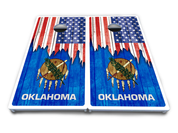 State Flag Designs New Mexico to South Carolina Cornhole Boards - All Weather Series