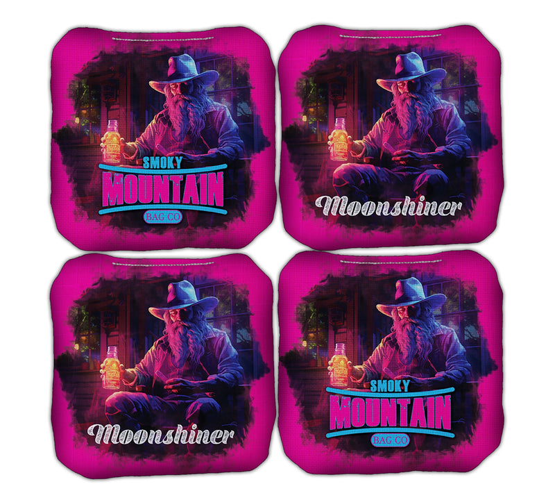 Moonshiner - Professional Cornhole Bags - Set of 4 Bags - Speed 6/8