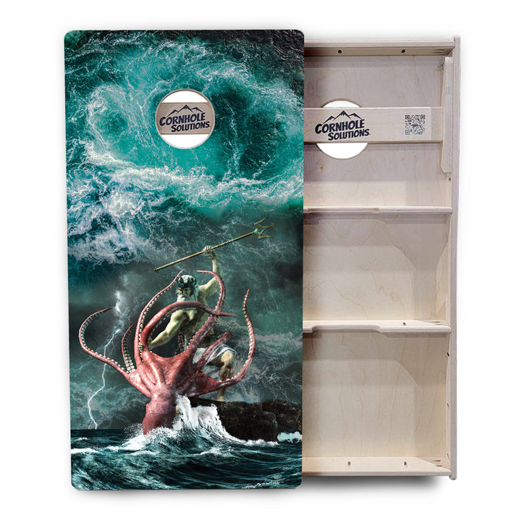 Greek Mythology Cornhole Boards - Professional Tournament Series