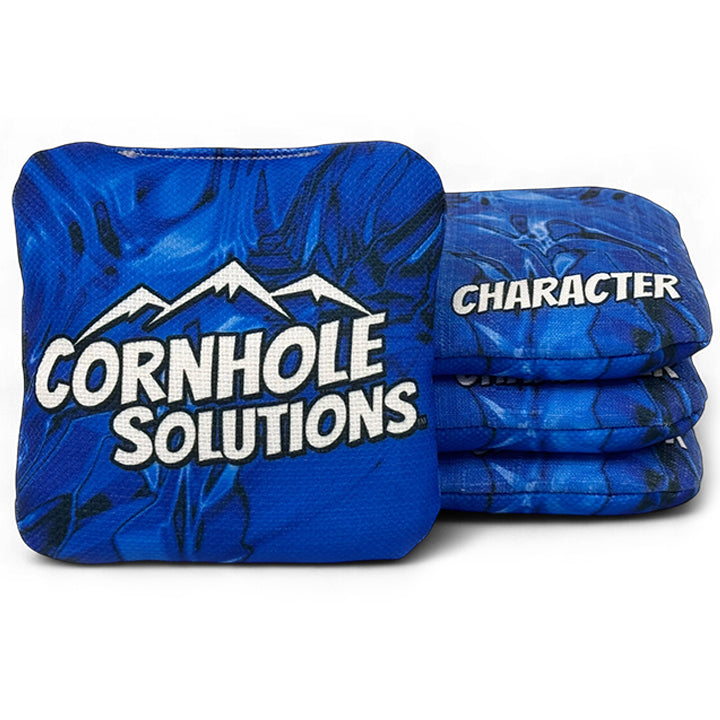 Patterns - Professional Cornhole Bags - Regulation 6"x6" - Set of 4 - Character Series