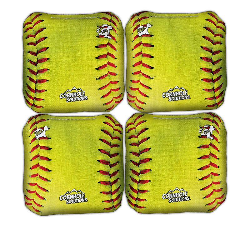 Pro Style Regulation 6x6 - Rec Cornhole Bags - Sports Theme - Speed 4 & 7 (Set of 4 Bags)