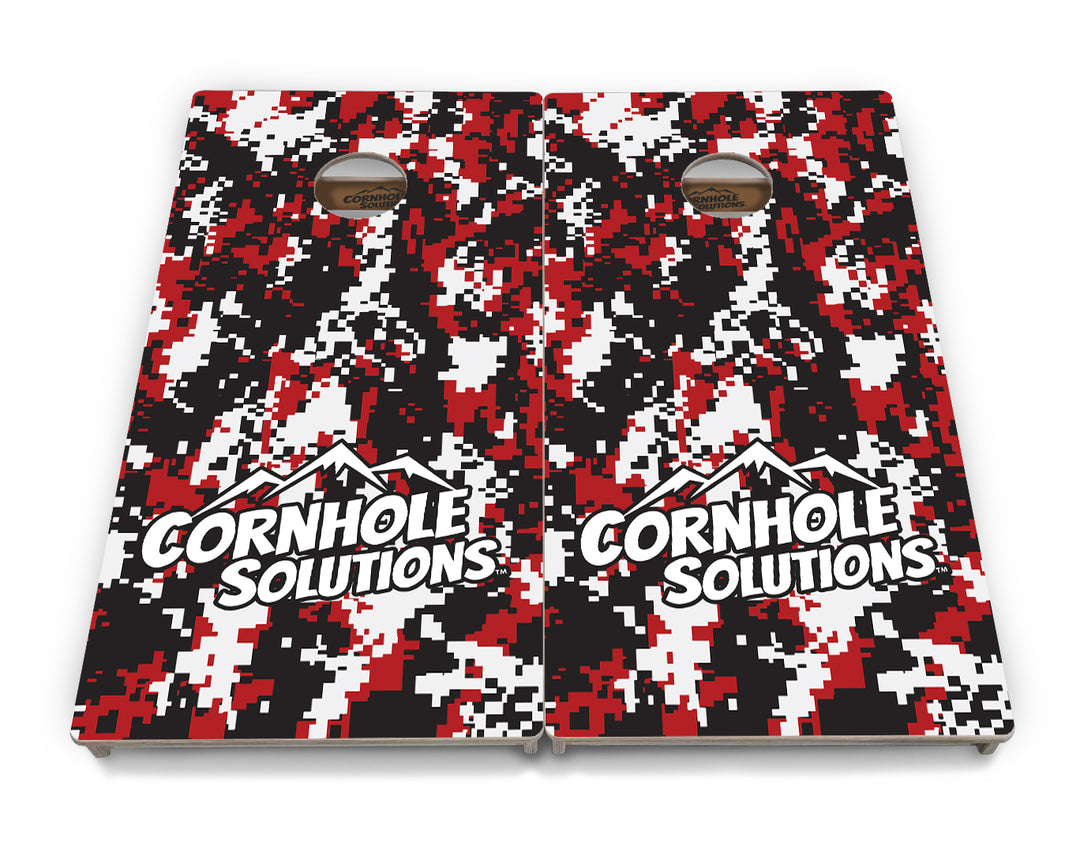Digital Camo Cornhole Boards - Professional Tournament Series