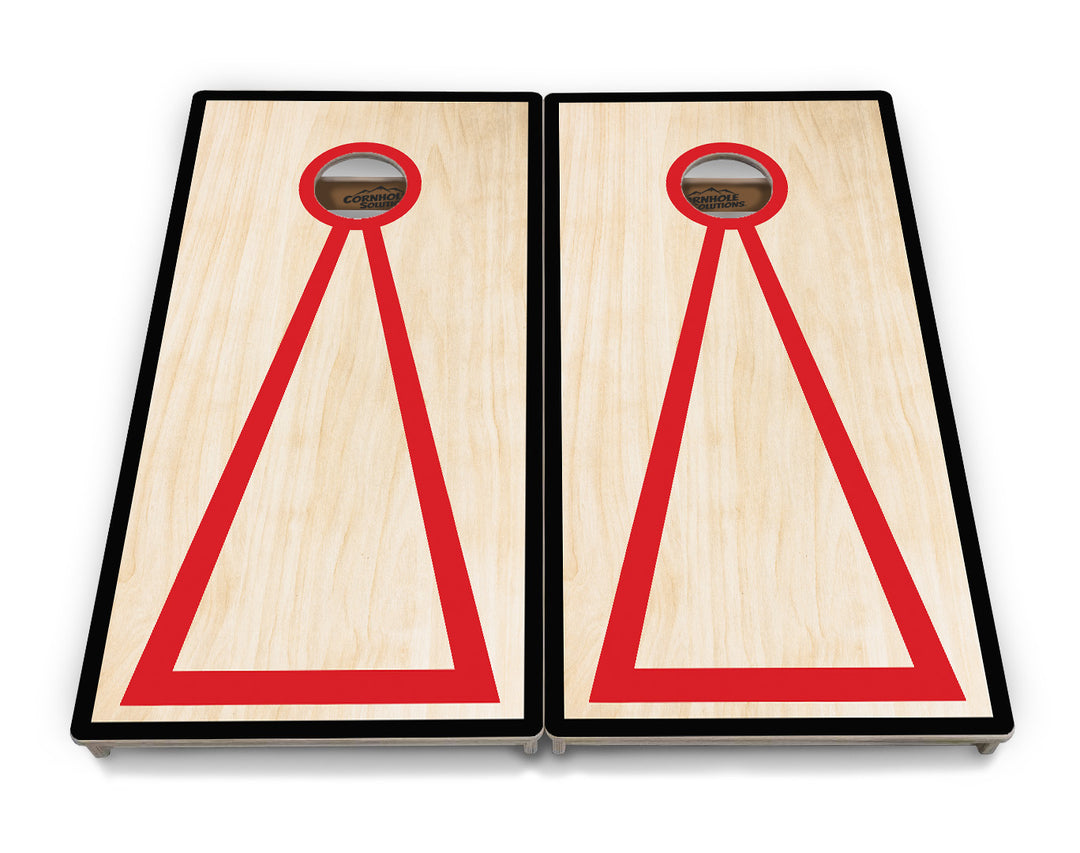 Red Hole Cornhole Boards - Professional Tournament Series