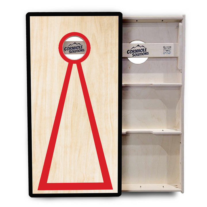 Red Hole Cornhole Boards - Professional Tournament Series