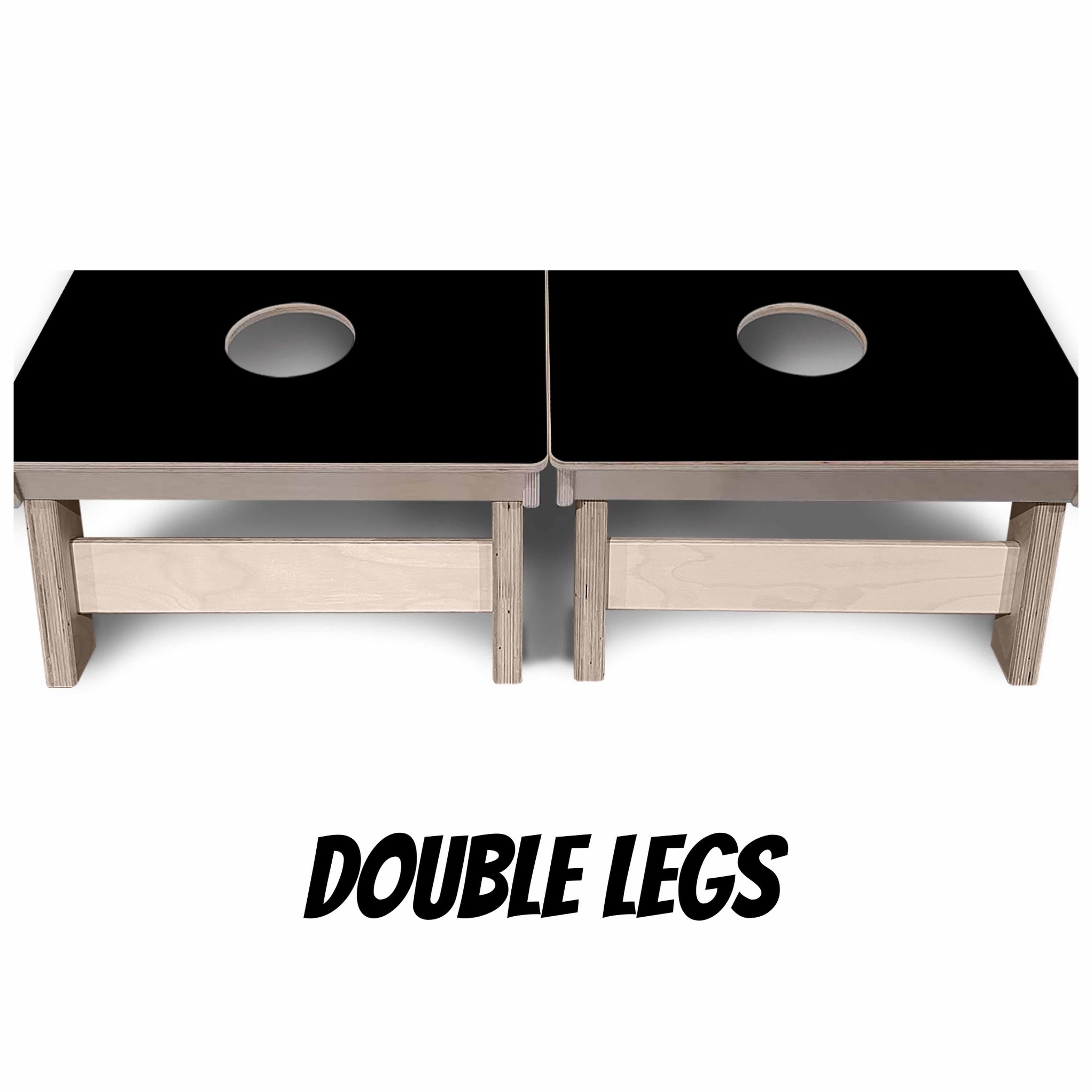 Plain DIY Tournament Cornhole Kit – 2′ x 4′ Regulation - 18mm