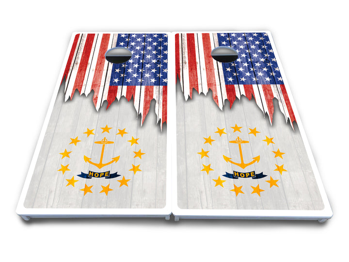 State Flag Designs New Mexico to South Carolina Cornhole Boards - All Weather Series