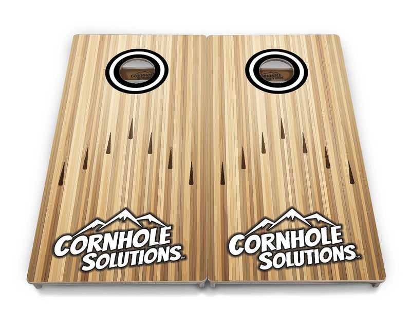 Tournament Boards - Bowling Design Options - Professional Tournament 2'x4' Regulation Cornhole Set - 3/4″ Baltic Birch + UV Direct Print + UV Clear Coat