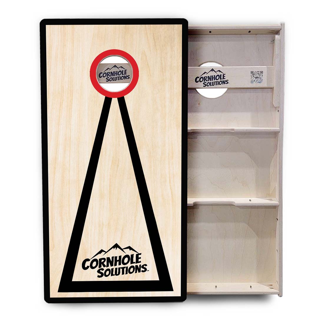 Red Hole Cornhole Boards - Professional Tournament Series