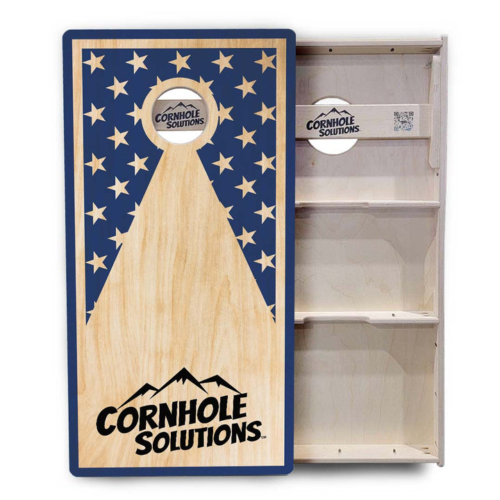 SS Keyhole CS Logo Cornhole Boards - Professional Tournament Series