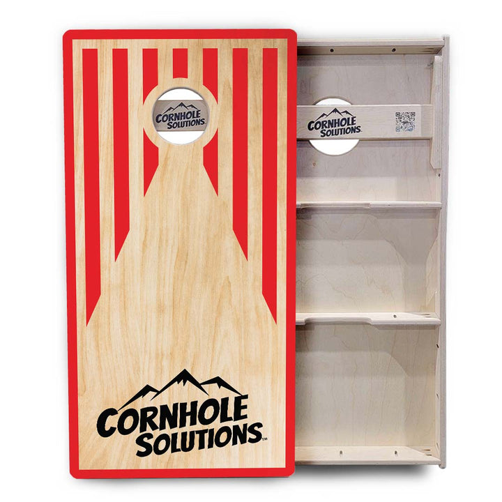 SS Keyhole CS Logo Cornhole Boards - Professional Tournament Series