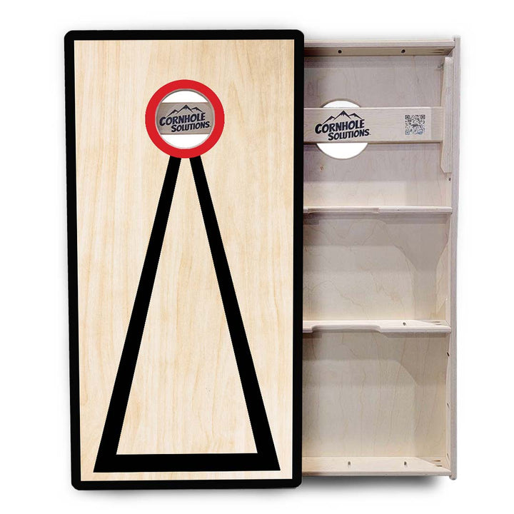 Red Hole Cornhole Boards - Professional Tournament Series