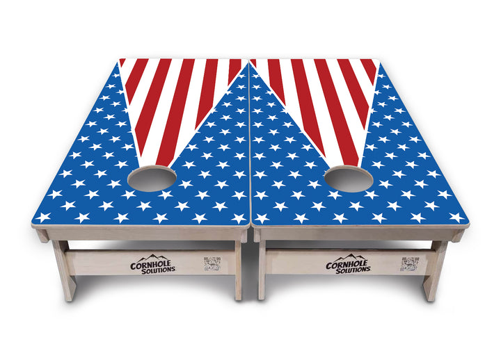 Stars & Stripes Cornhole Boards - Professional Tournament Series