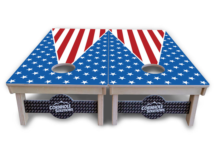 Stars & Stripes Cornhole Boards - Professional Tournament Series
