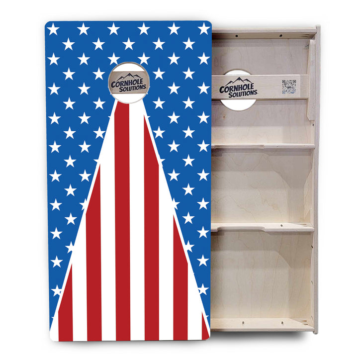 Stars & Stripes Cornhole Boards - Professional Tournament Series