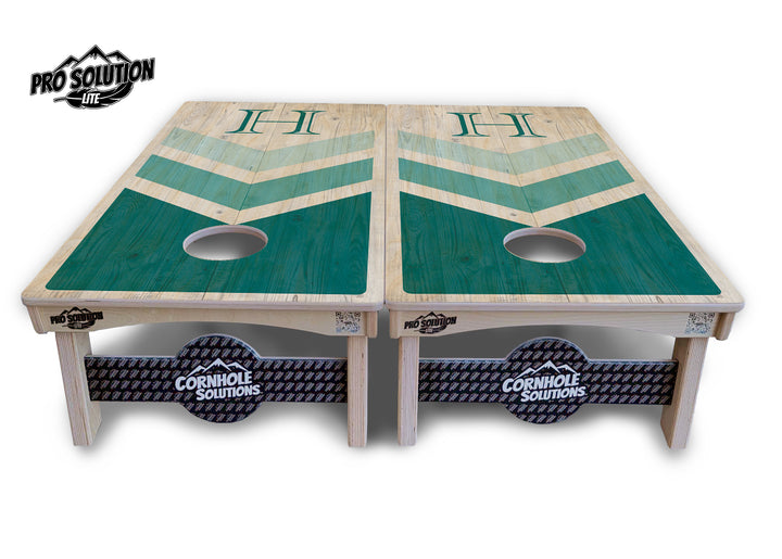 Wedding Arrows Cornhole Boards - Pro Solution Lite Series - Teal