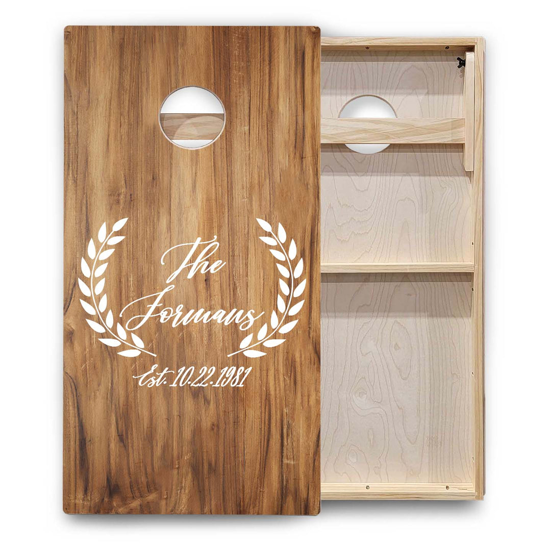 Wedding Cornhole Boards - Backyard Series
