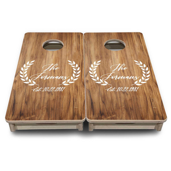 Laurel - Mini or Vacation Size Cornhole Boards