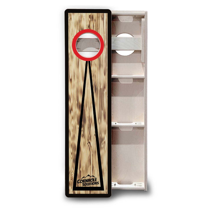 Training Skinny Boards - Burnt Triangle CS Logo