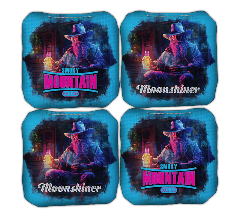 Moonshiner - Professional Cornhole Bags - Set of 4 Bags - Speed 6/8