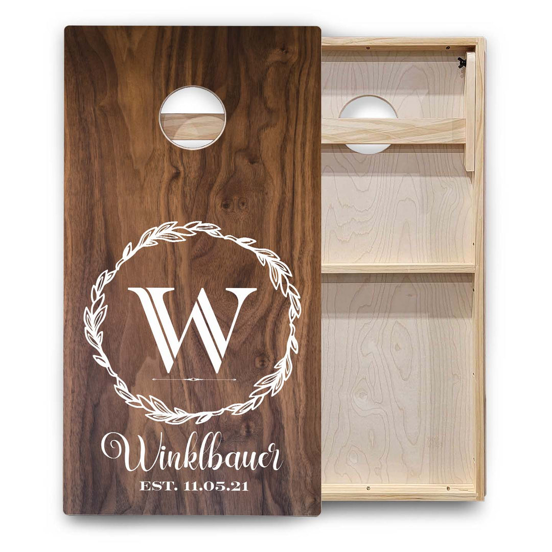 Wedding Cornhole Boards - Backyard Series