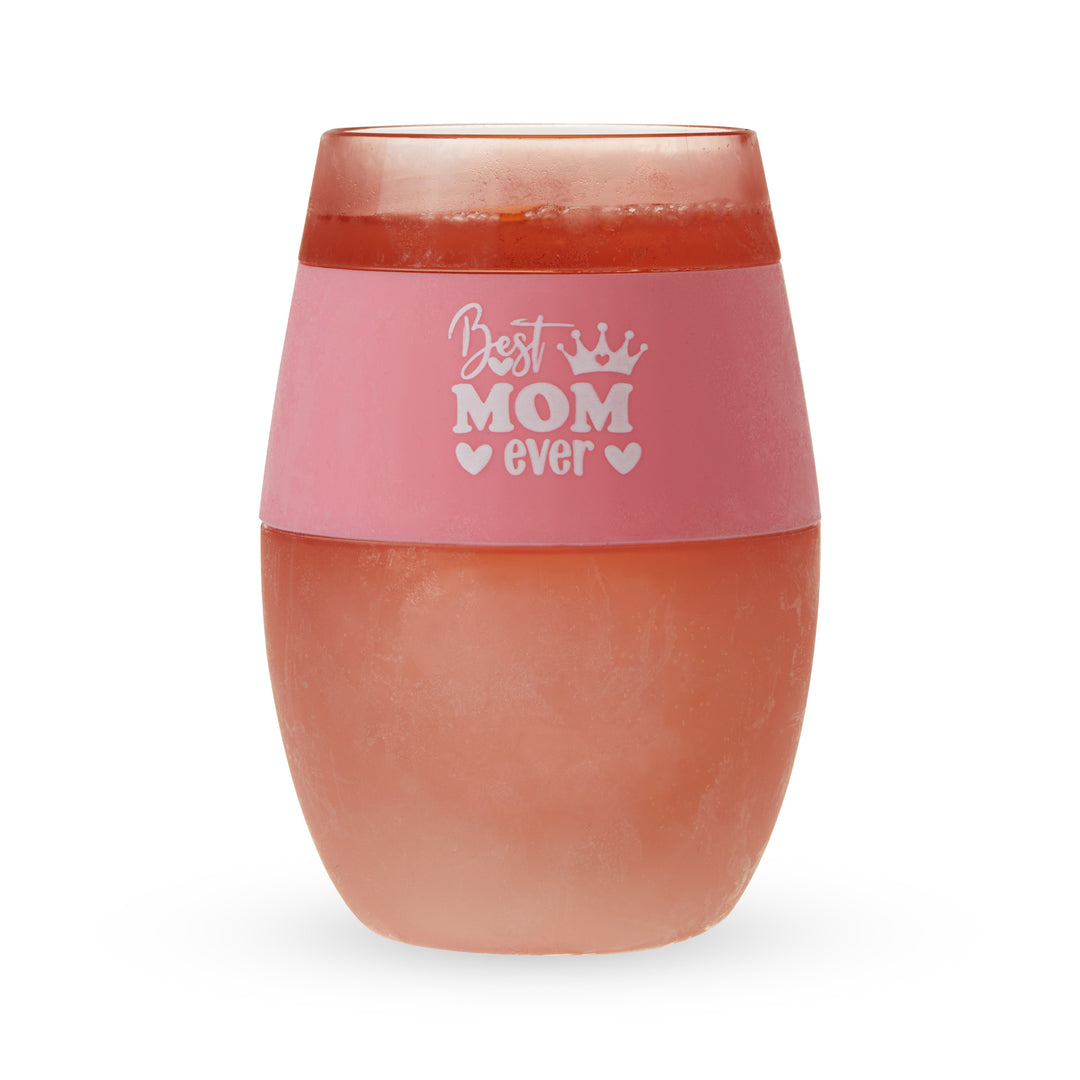 "Best Mom Ever" Wine FREEZE Cooling Cup Collective