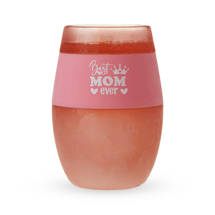 "Best Mom Ever" Wine FREEZE Cooling Cup Collective