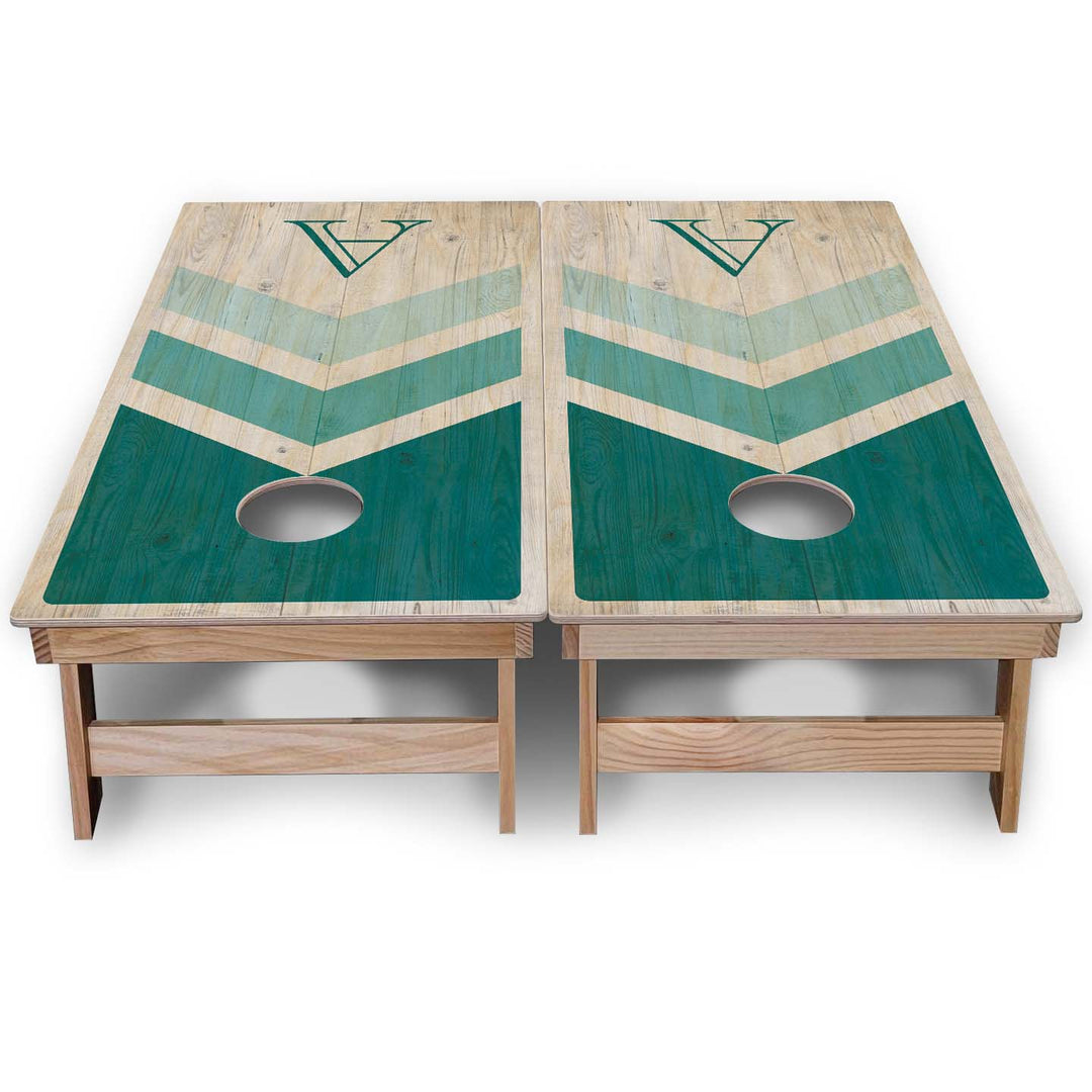 Wedding Arrows Cornhole Boards - Backyard Series