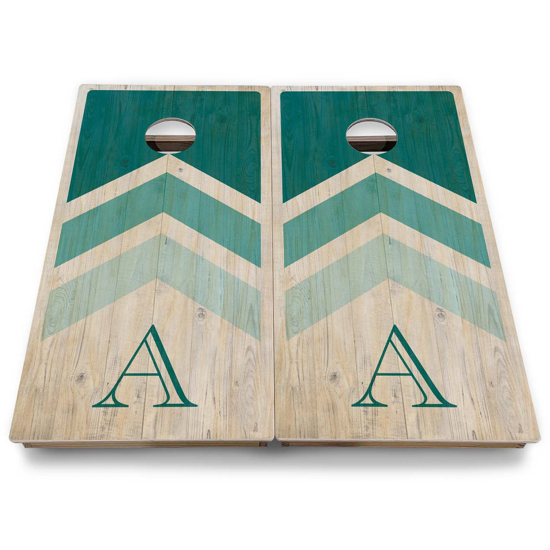 Wedding Arrows Cornhole Boards - Backyard Series