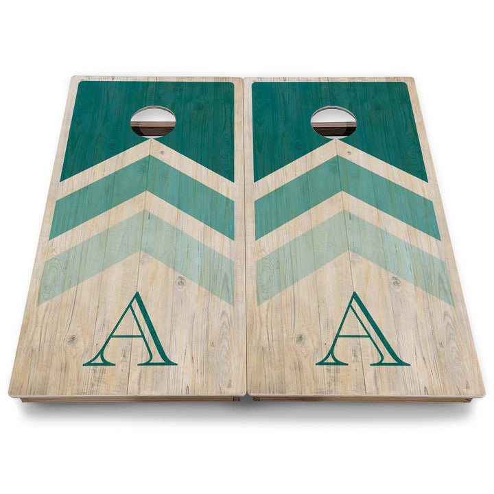 Wedding Arrows Cornhole Boards - Backyard Series