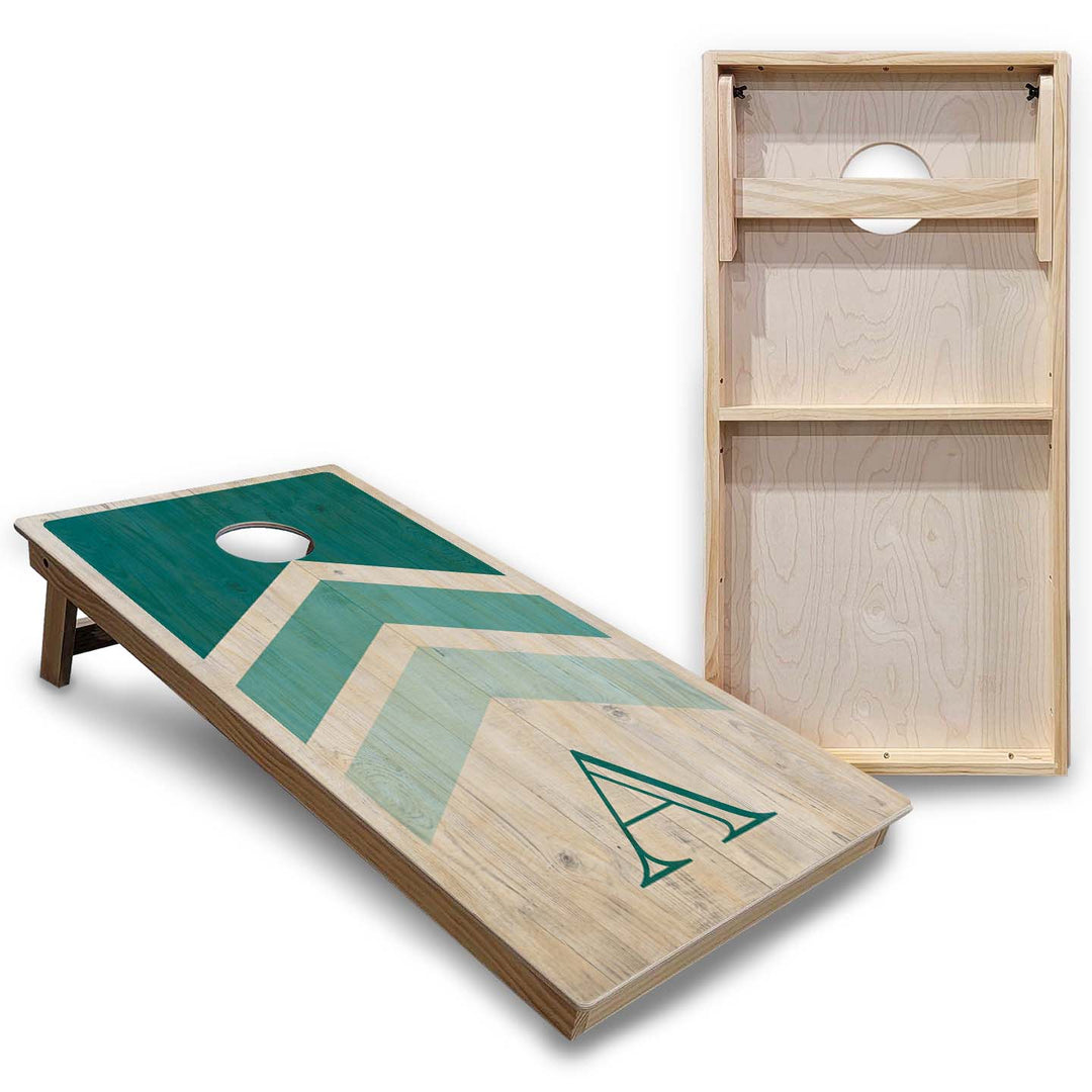 Wedding Arrows Cornhole Boards - Backyard Series