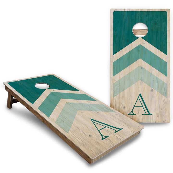 Wedding Arrows Cornhole Boards - Backyard Series