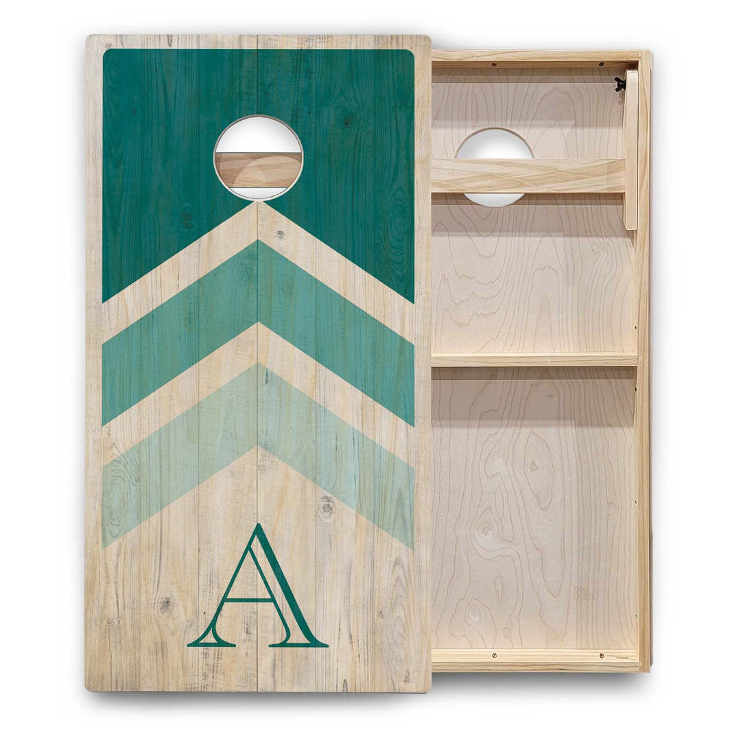 Wedding Arrows Cornhole Boards - Backyard Series