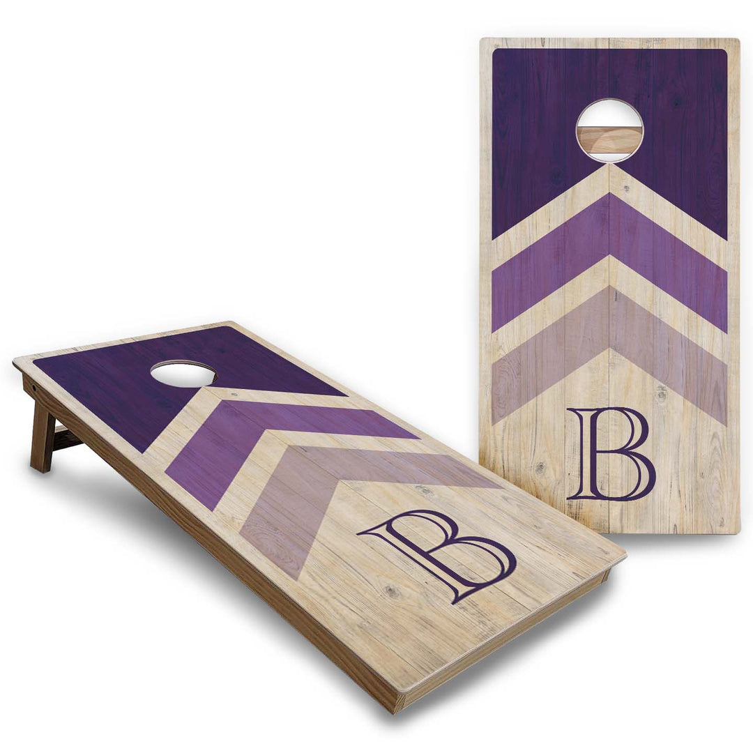 Wedding Arrows Cornhole Boards - Backyard Series
