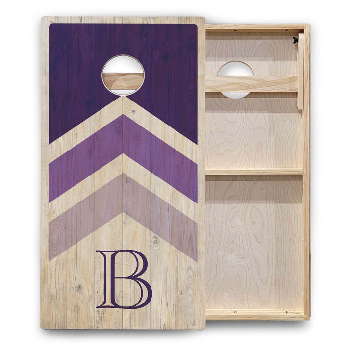 Wedding Arrows Cornhole Boards - Backyard Series