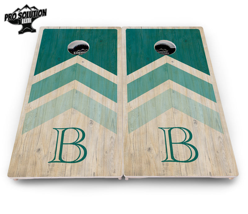 Pro Solution Elite - Wedding Arrows Design Options - Professional Tournament Cornhole Boards 3/4" Baltic Birch - Zero Bounce Zero Movement Vertical Interlocking Braces for Extra Weight & Stability +Double Thick Legs +Airmail Blocker