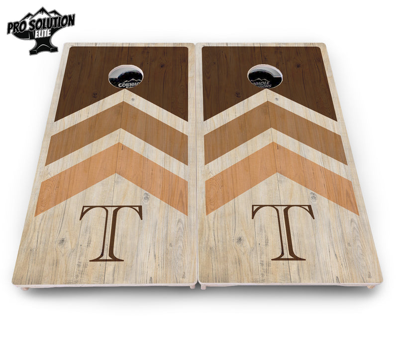 Pro Solution Elite - Wedding Arrows Design Options - Professional Tournament Cornhole Boards 3/4" Baltic Birch - Zero Bounce Zero Movement Vertical Interlocking Braces for Extra Weight & Stability +Double Thick Legs +Airmail Blocker