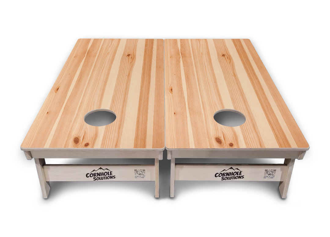 Pine Wood Cornhole Boards - Professional Tournament Series