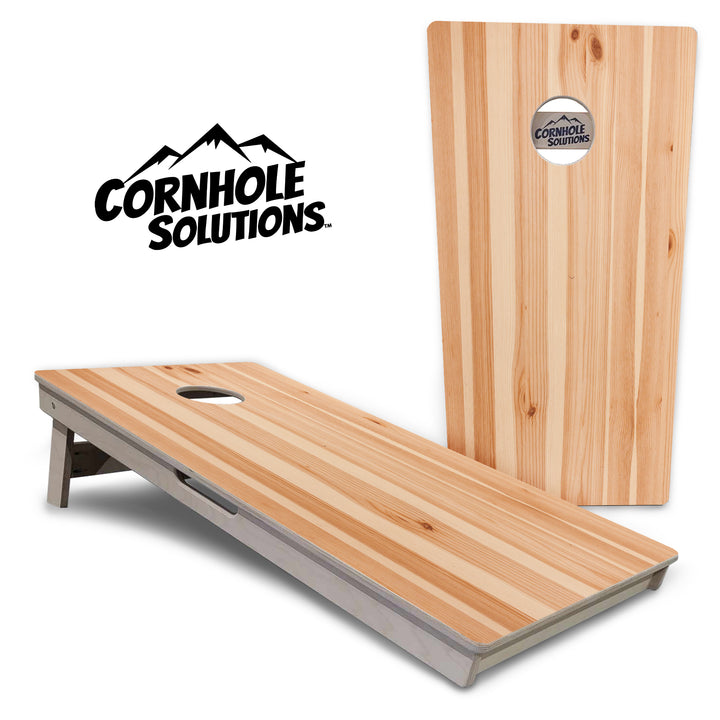 Pine Wood Cornhole Boards - Professional Tournament Series