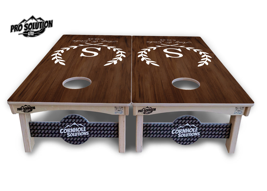 Open Laurel Cornhole Boards - Pro Solution Lite Series