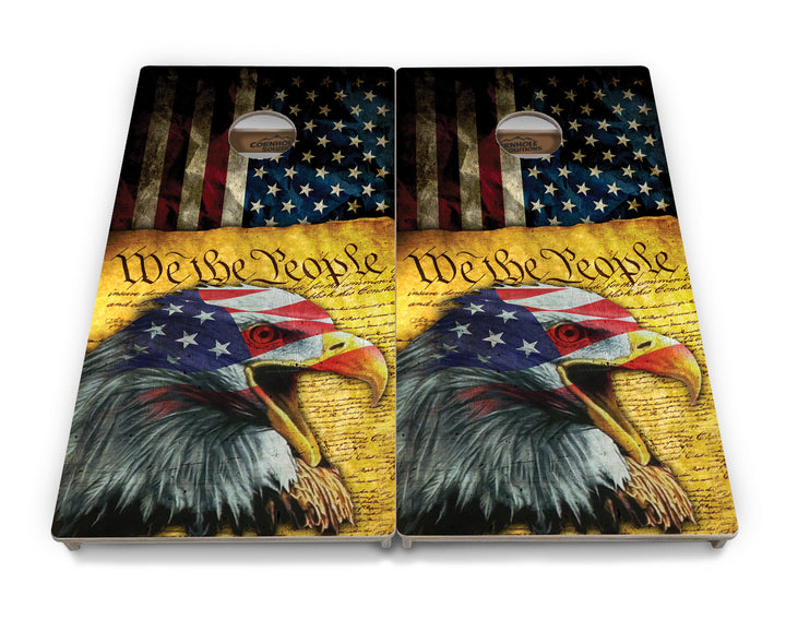 We The People Eagle Cornhole Boards - Professional Tournament Series