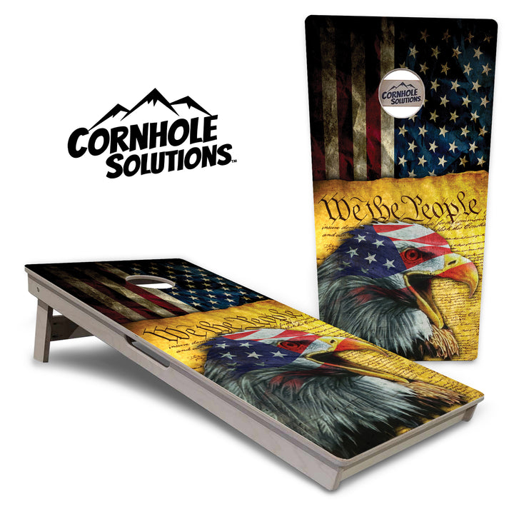 We The People Eagle Cornhole Boards - Professional Tournament Series