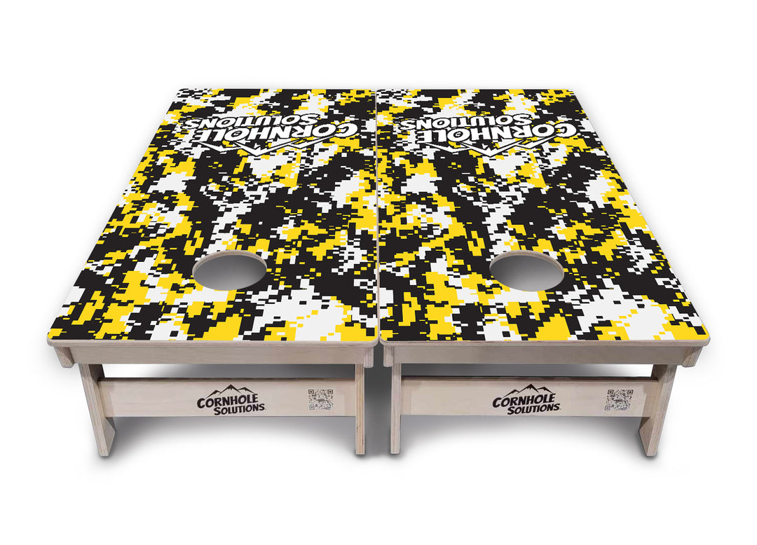 Digital Camo Cornhole Boards - Professional Tournament Series
