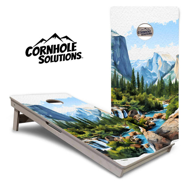 National Parks Cornhole Boards - Professional Tournament Series - Yosemite