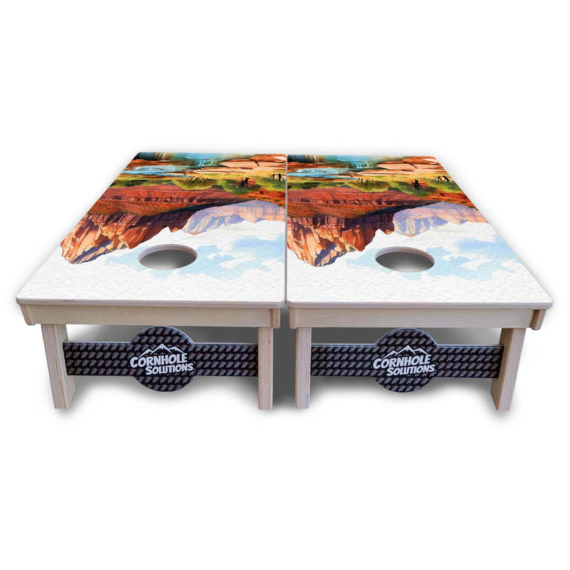 National Parks Cornhole Boards - Professional Tournament Series - Zion