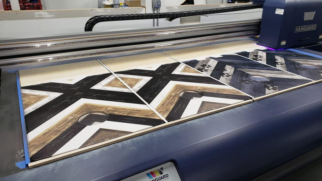 Custom Cornhole Tops Only (1 Set / 2 Tops) - Free Shipping Sitewide!